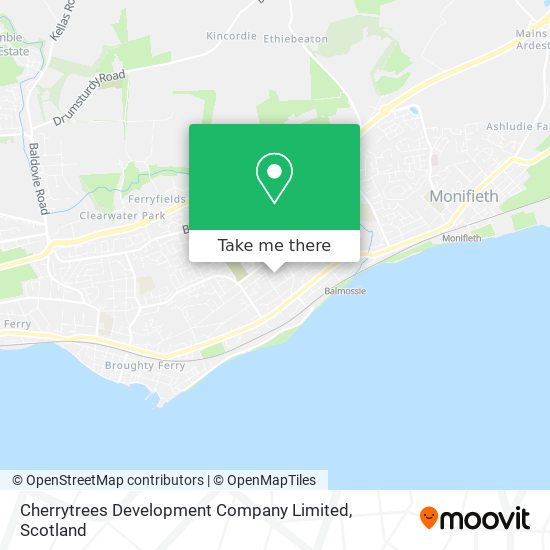 Cherrytrees Development Company Limited map