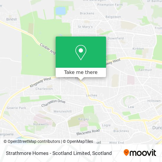 Strathmore Homes - Scotland Limited map