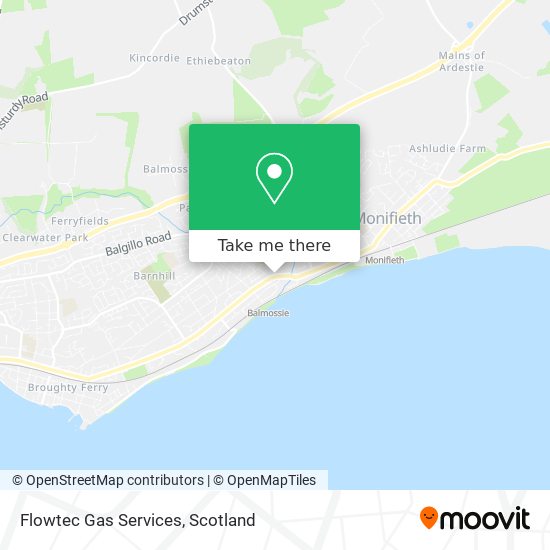 Flowtec Gas Services map