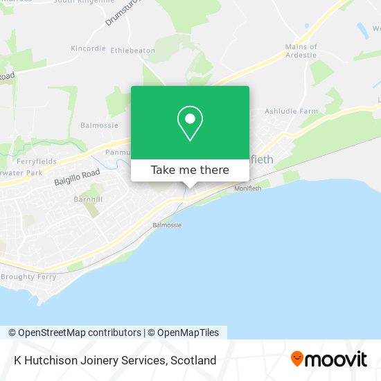 K Hutchison Joinery Services map