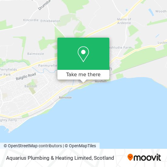 Aquarius Plumbing & Heating Limited map