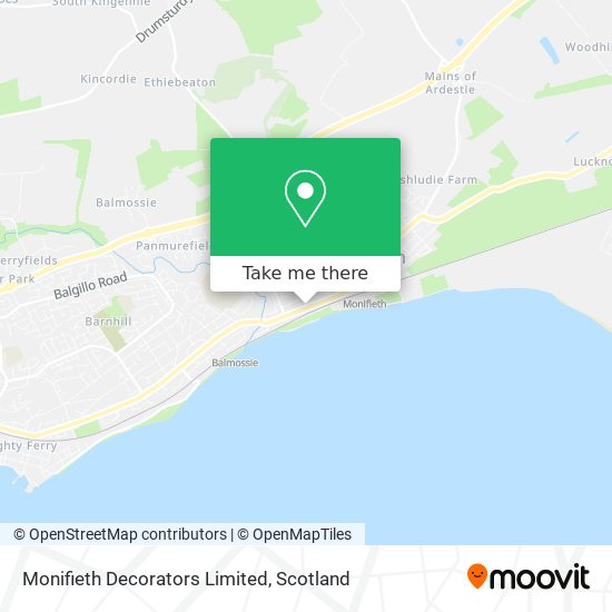 Monifieth Decorators Limited map