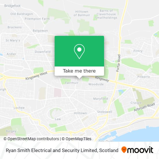 Ryan Smith Electrical and Security Limited map