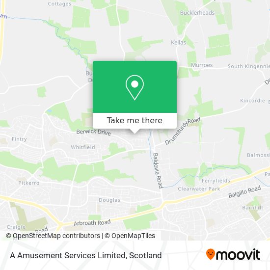 A Amusement Services Limited map