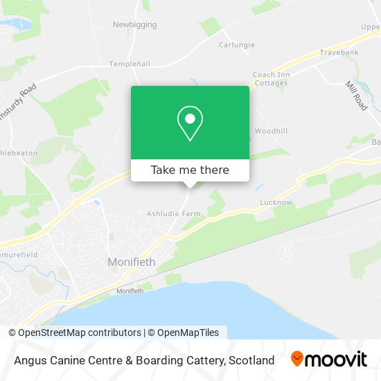 Angus Canine Centre & Boarding Cattery map