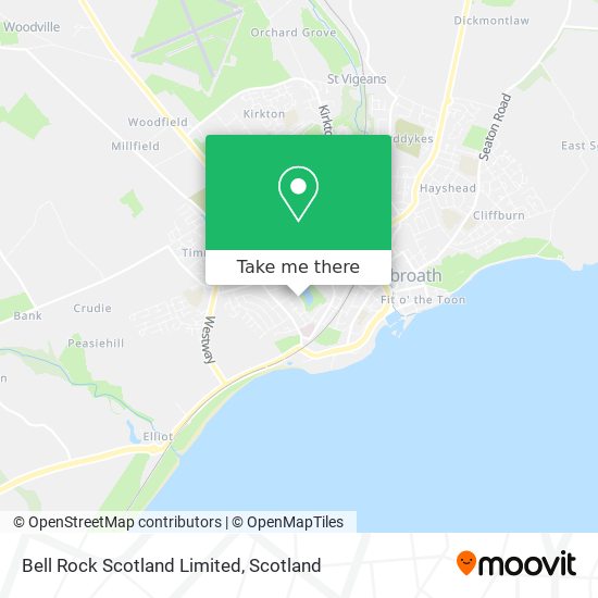 Bell Rock Scotland Limited map