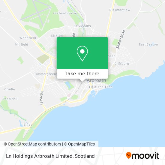 Ln Holdings Arbroath Limited map