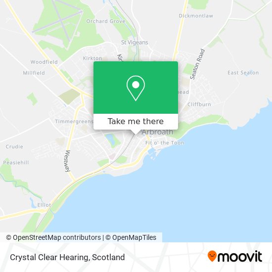 Crystal Clear Hearing map