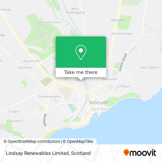 Lindsay Renewables Limited map