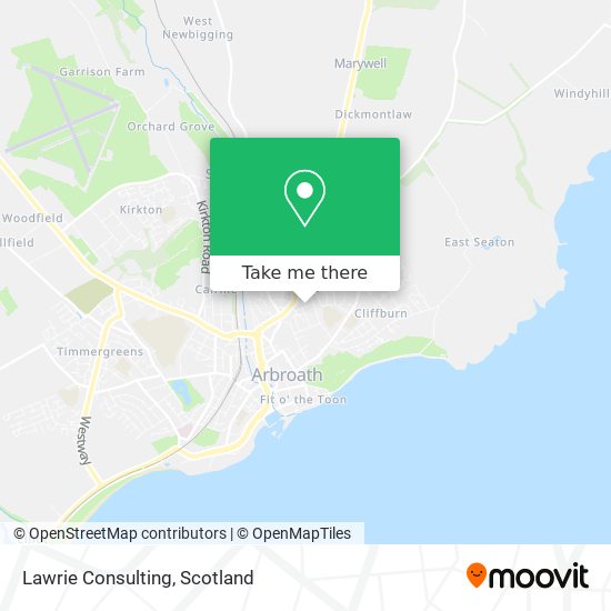 Lawrie Consulting map