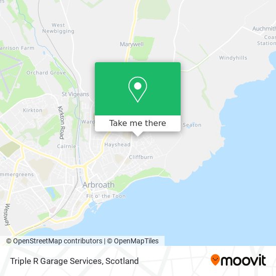 Triple R Garage Services map