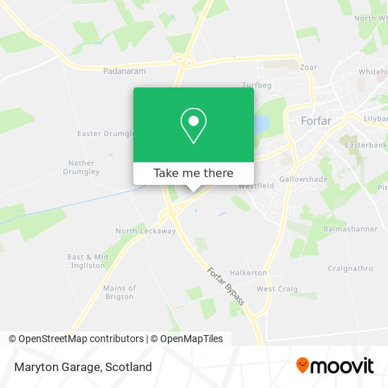 Maryton Garage map