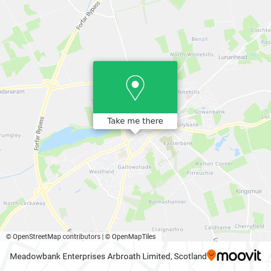 Meadowbank Enterprises Arbroath Limited map