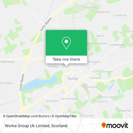 Worke Group Uk Limited map