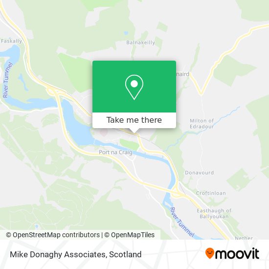 Mike Donaghy Associates map