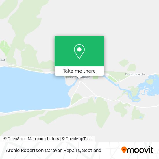 Archie Robertson Caravan Repairs map