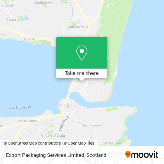 Export Packaging Services Limited map