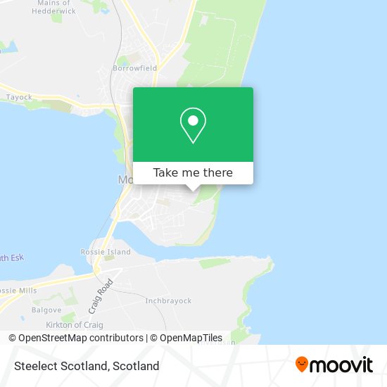 Steelect Scotland map