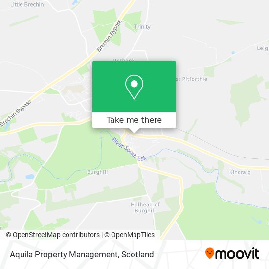 Aquila Property Management map