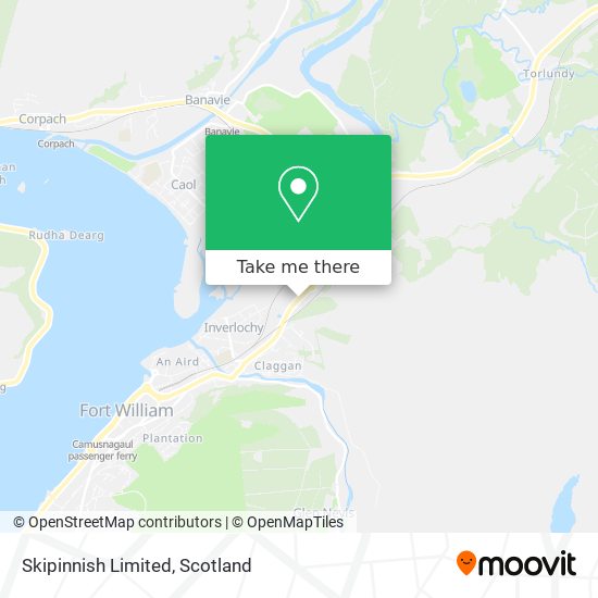 Skipinnish Limited map