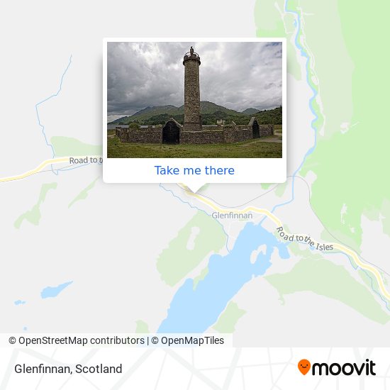How to get to Glenfinnan in Highland by Train or Bus?