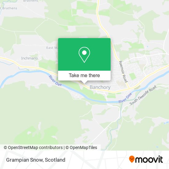 Grampian Snow map