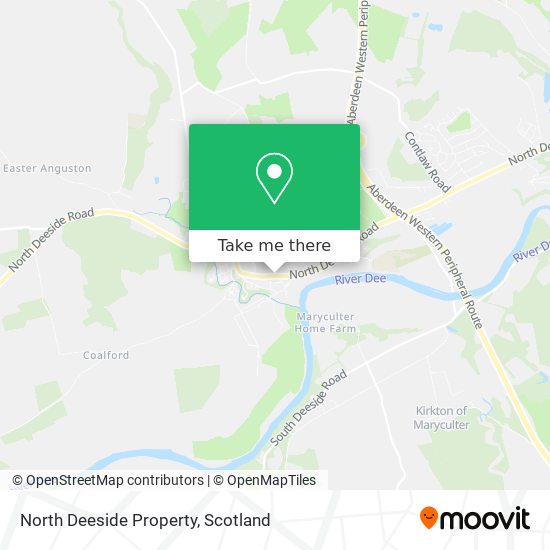 North Deeside Property map