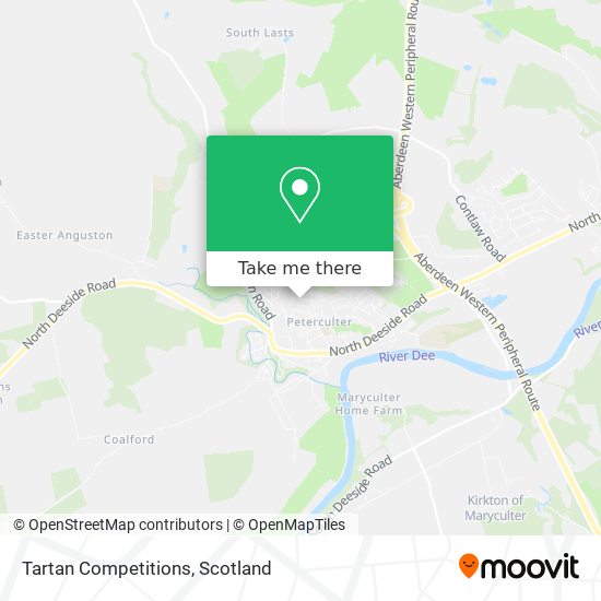 Tartan Competitions map