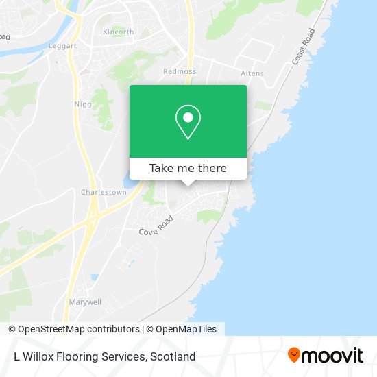 L Willox Flooring Services map