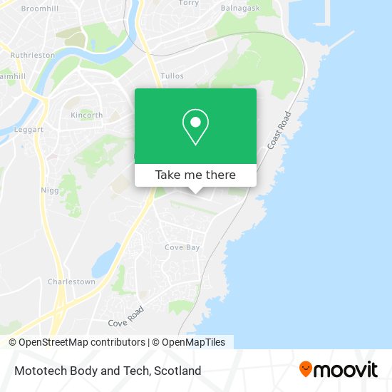 Mototech Body and Tech map