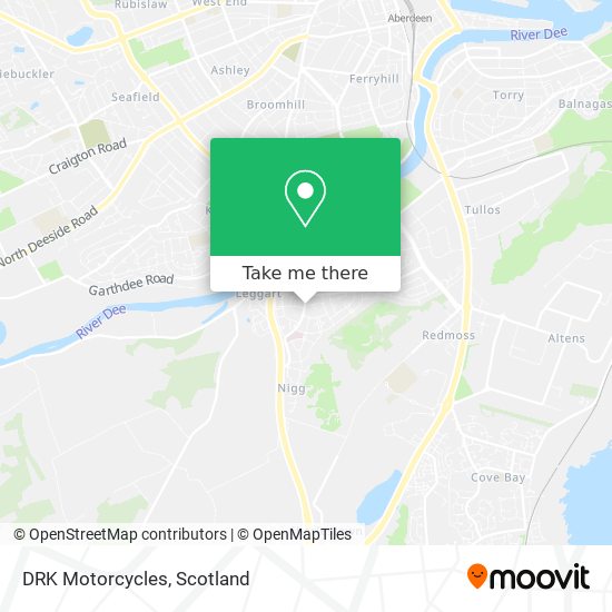 DRK Motorcycles map