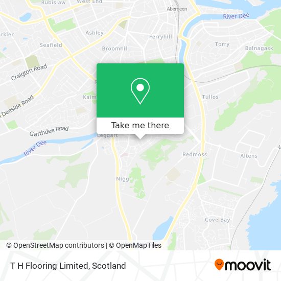 T H Flooring Limited map