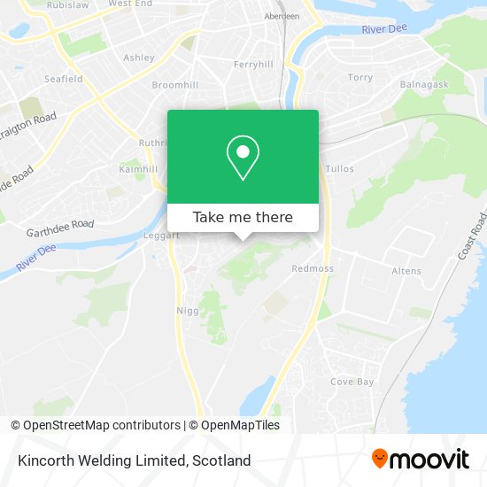 Kincorth Welding Limited map