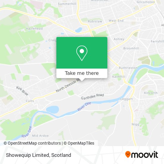 Showequip Limited map