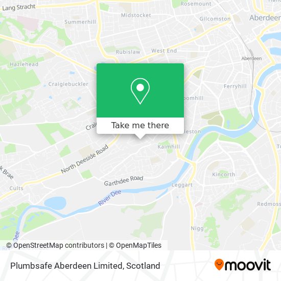 Plumbsafe Aberdeen Limited map