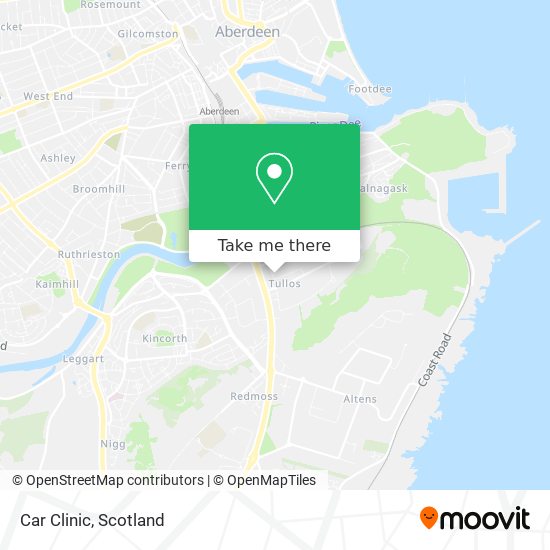 Car Clinic map