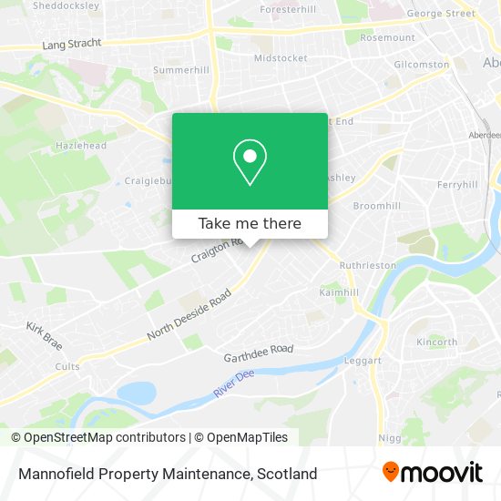 Mannofield Property Maintenance map