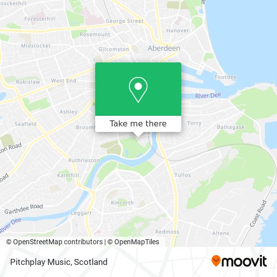 Pitchplay Music map