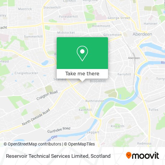 Reservoir Technical Services Limited map