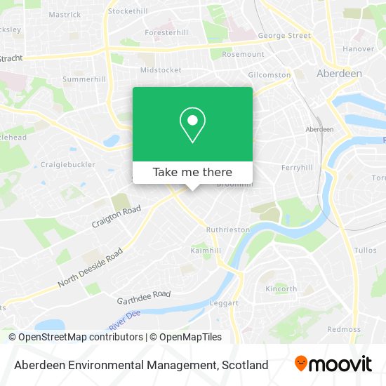 Aberdeen Environmental Management map