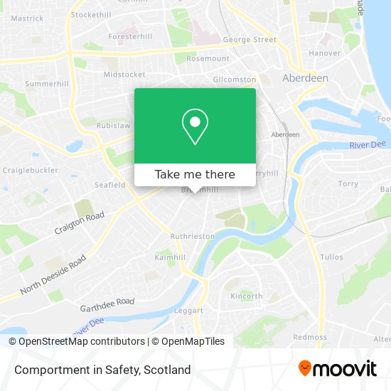 Comportment in Safety map