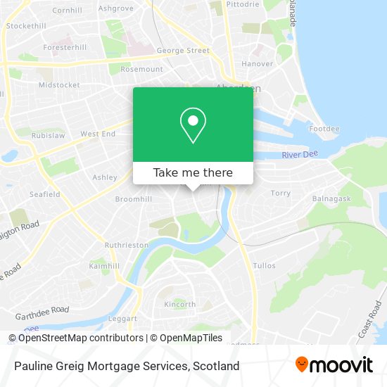 Pauline Greig Mortgage Services map