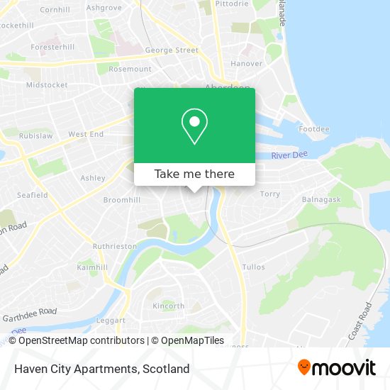 Haven City Apartments map