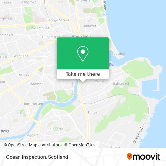 Ocean Inspection map