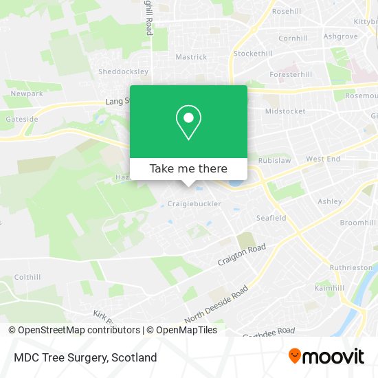 MDC Tree Surgery map