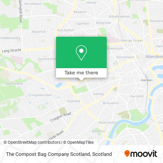 The Compost Bag Company Scotland map