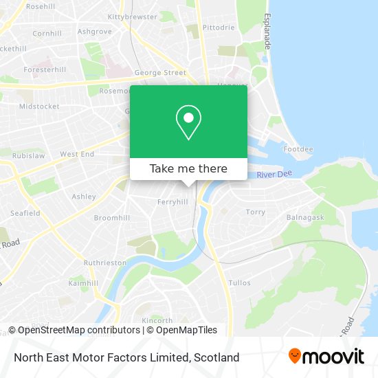 North East Motor Factors Limited map