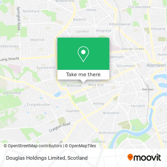 Douglas Holdings Limited map