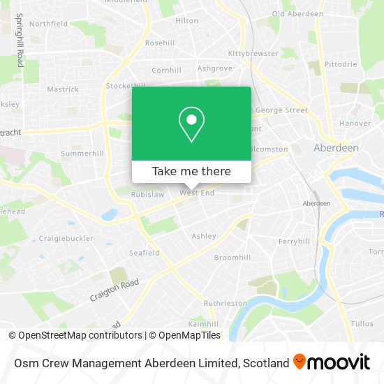 Osm Crew Management Aberdeen Limited map