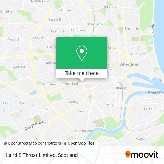 Laird S Throat Limited map
